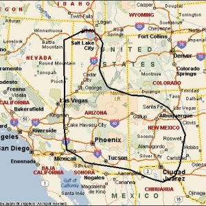 PHX Freight Map